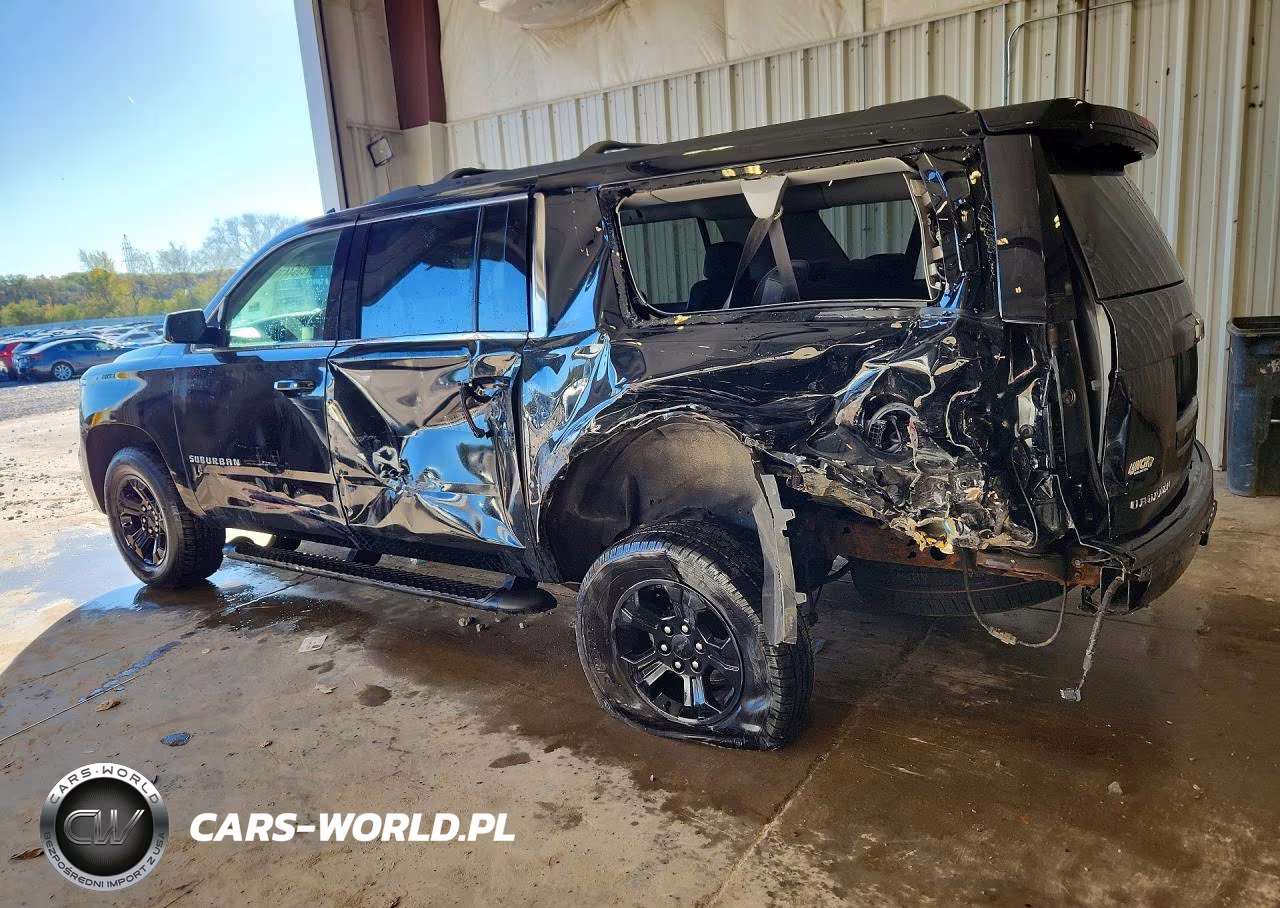 2019 Chevrolet Suburban K1500 Lt VIN:1GNSKHKC4KR233801 - 2