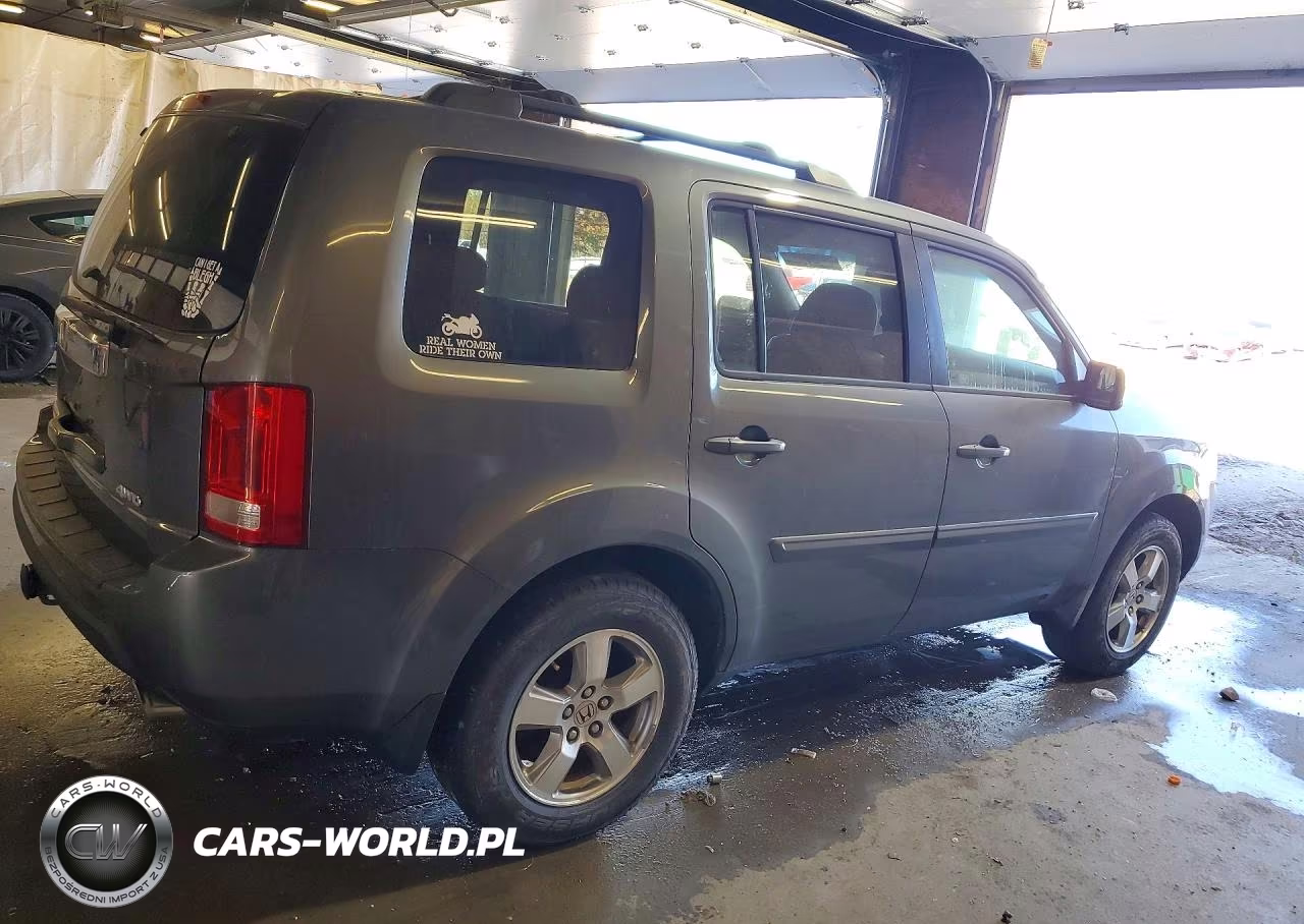 2009 Honda Pilot Exl VIN:5FNYF48529B033153 - 3