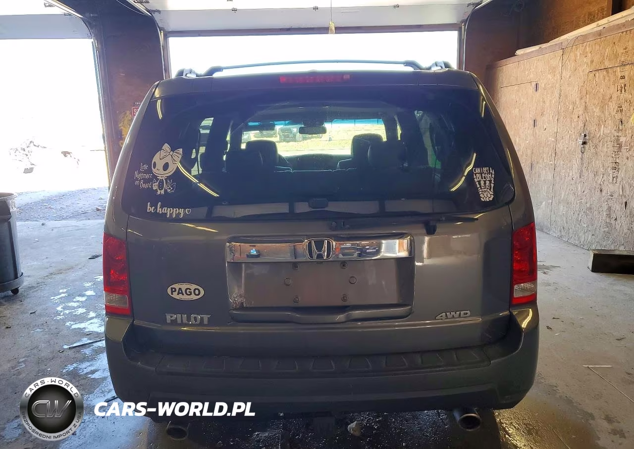 2009 Honda Pilot Exl VIN:5FNYF48529B033153 - 6