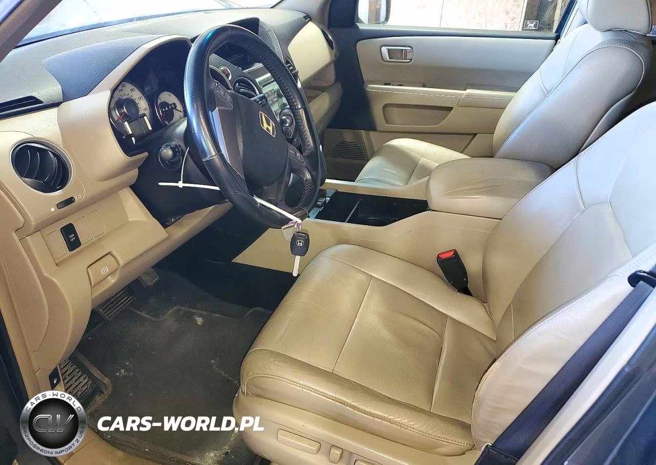 2009 Honda Pilot Exl VIN:5FNYF48529B033153 - 7