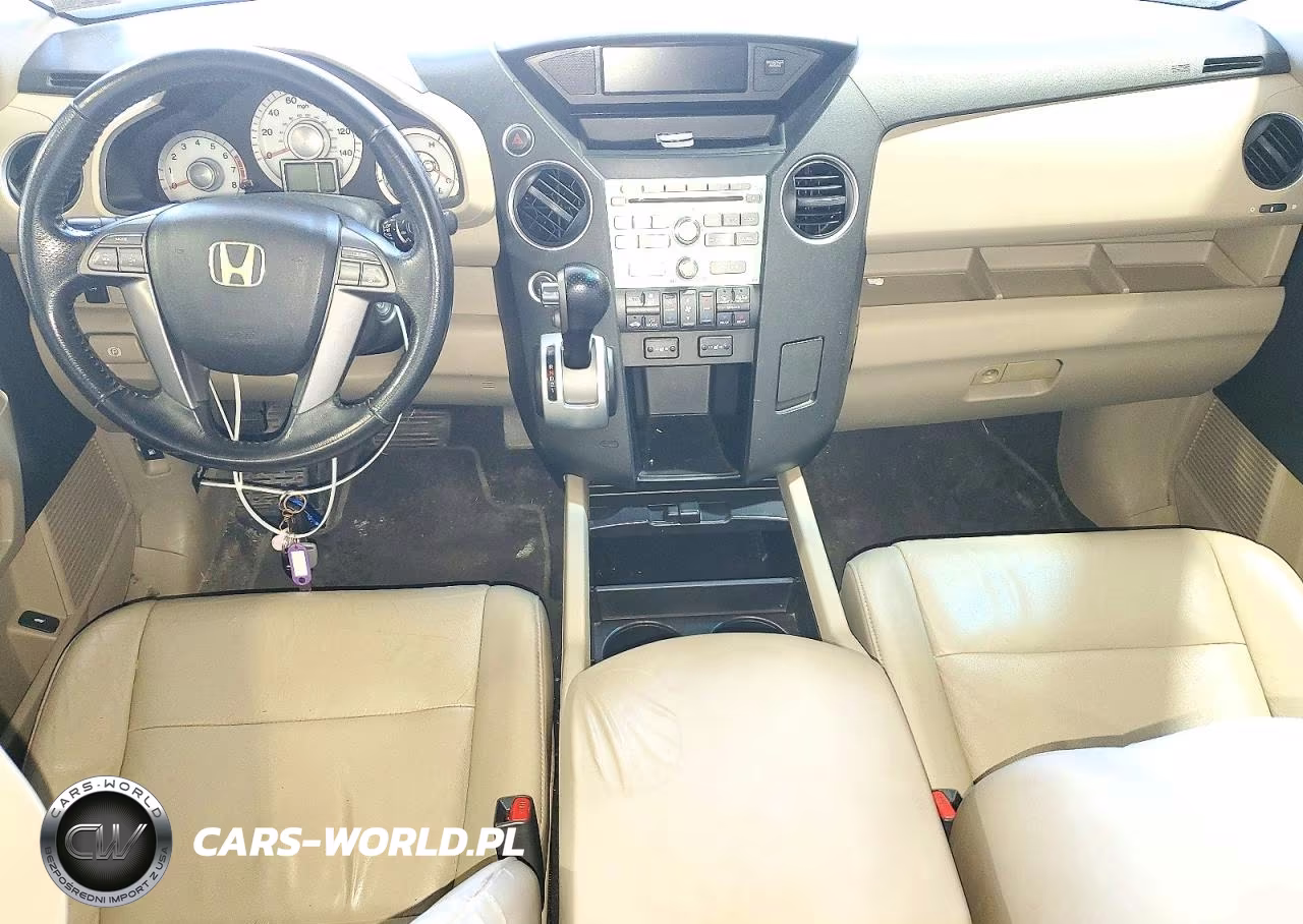 2009 Honda Pilot Exl VIN:5FNYF48529B033153 - 8