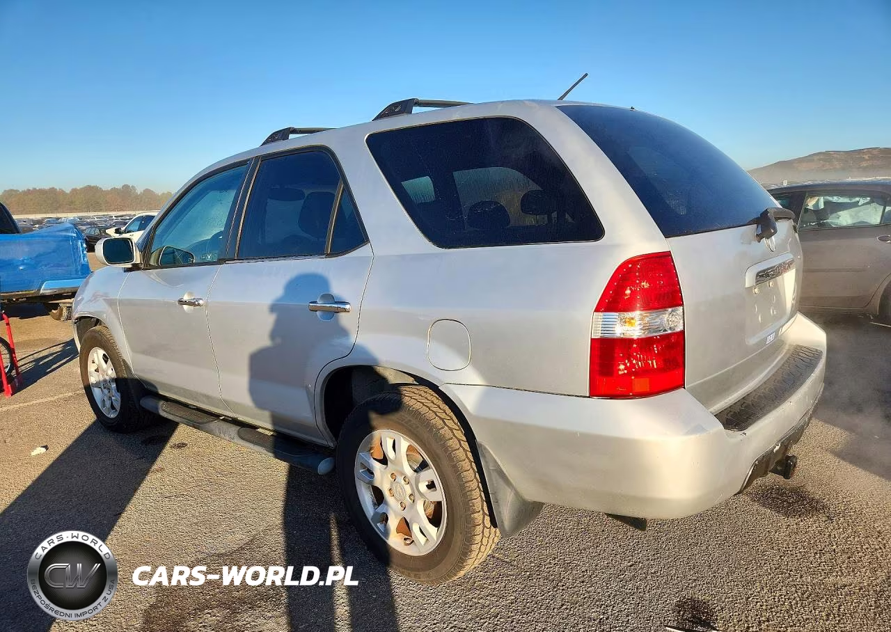 2001 Acura Mdx VIN:2HNYD18241H502813 - 2