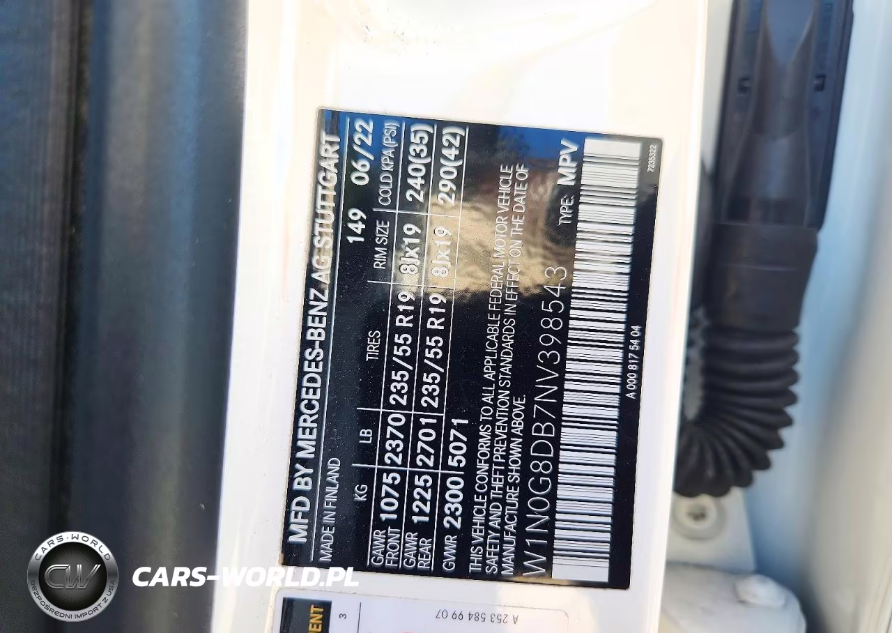 2022 Mercedes-Benz Glc 300 VIN:W1N0G8DB7NV398543 - 14