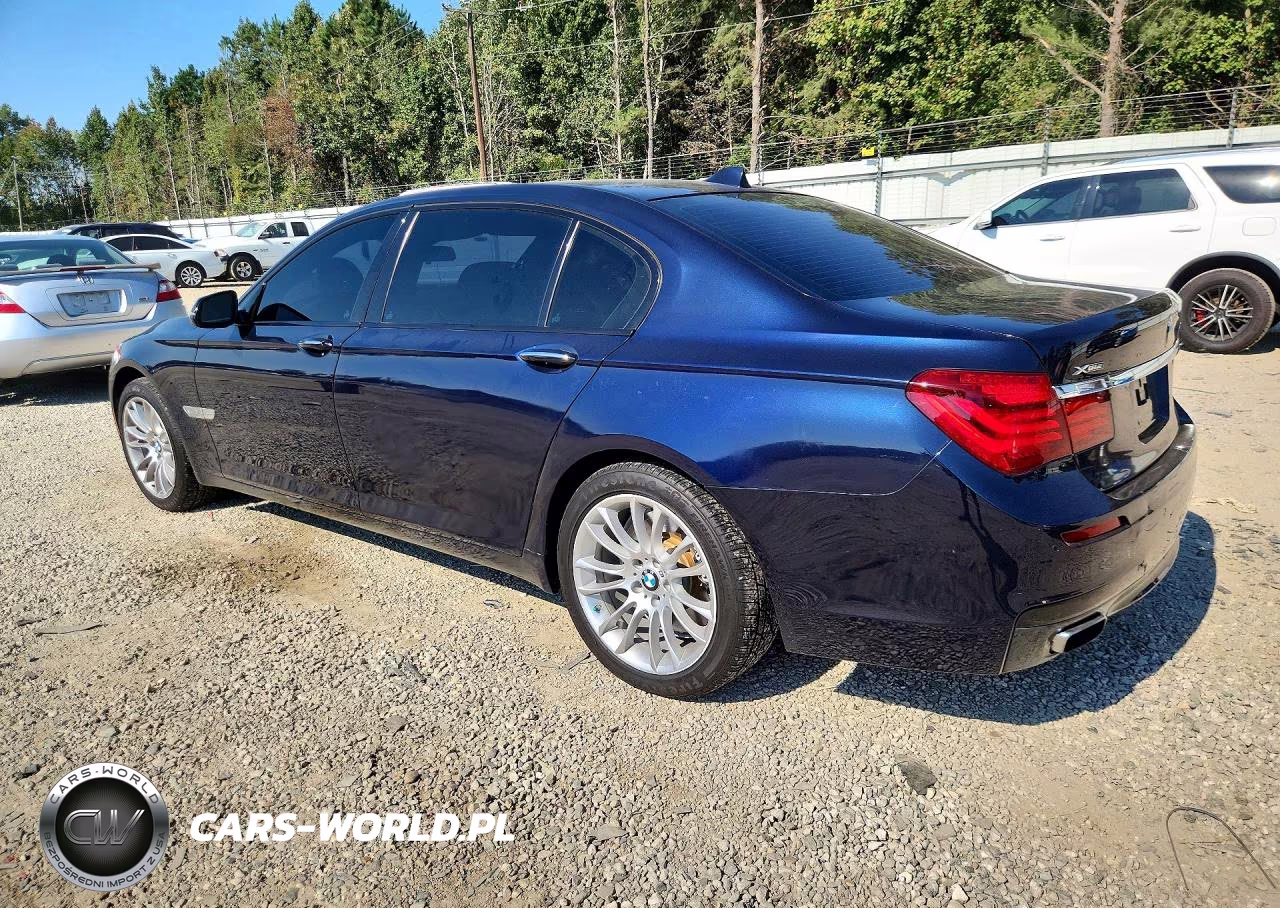 2015 BMW 750 Lxi VIN:WBAYF8C57FD654791 - 2