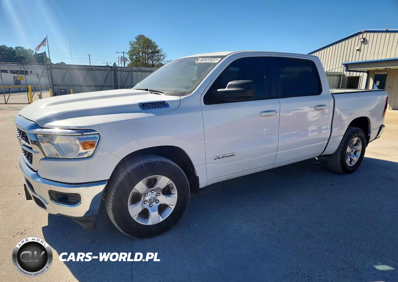 2022 Ram 1500 Big Horn-Lone Star VIN:1C6RREFG8NN241210 - 1