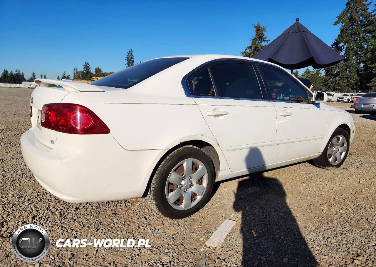 2007 Kia Optima Lx VIN:KNAGE123275145502 - 3