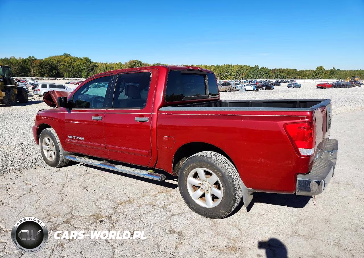 2008 Nissan Titan Xe Ffv VIN:1N6BA07D08N357866 - 2