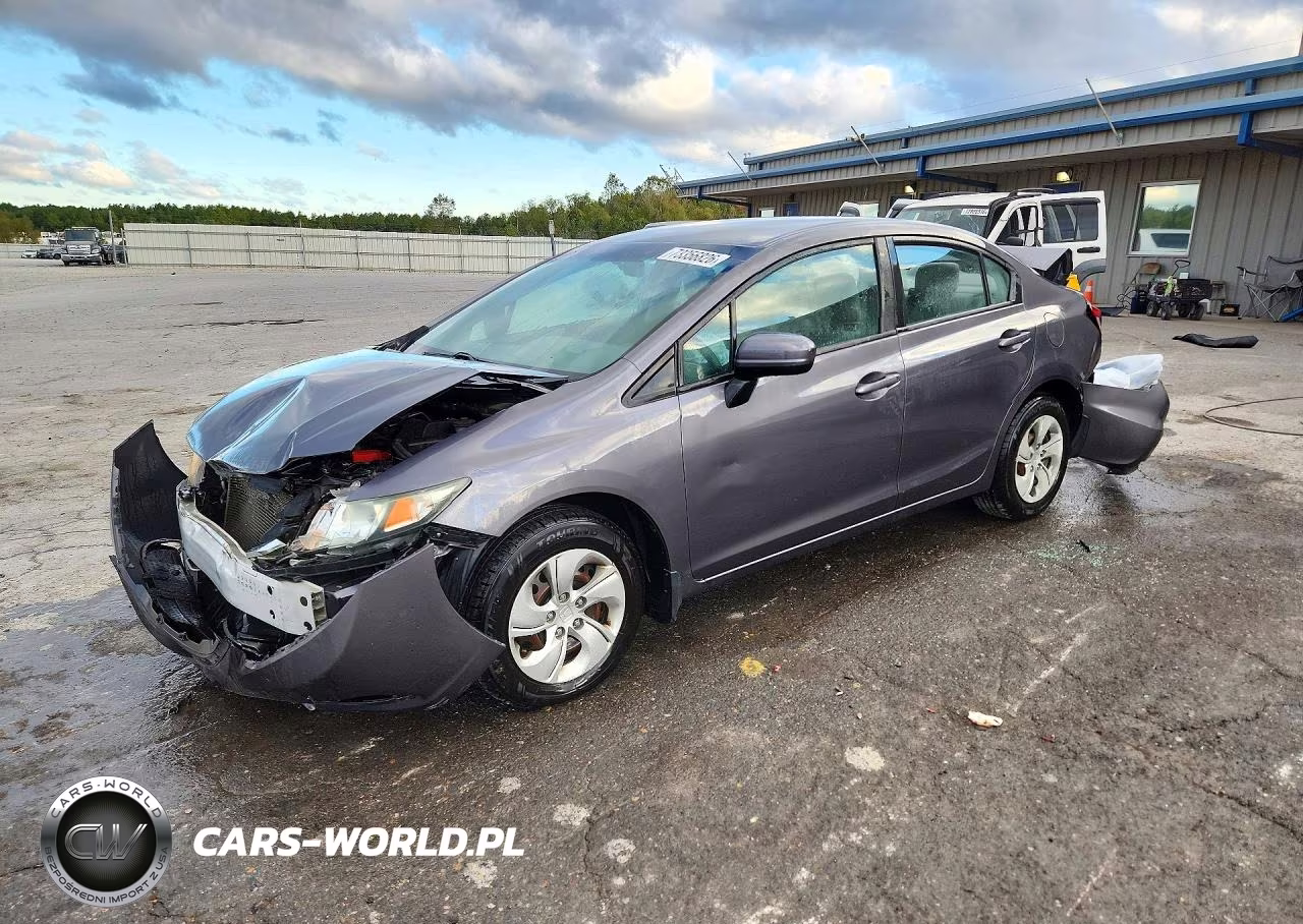 2015 Honda Civic Lx VIN:19XFB2F57FE704960 - 1