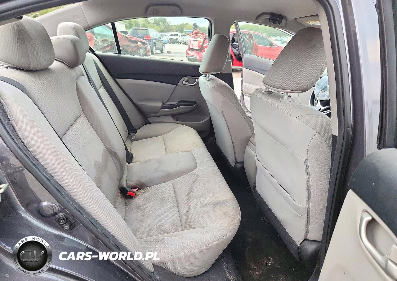 2015 Honda Civic Lx VIN:19XFB2F57FE704960 - 10