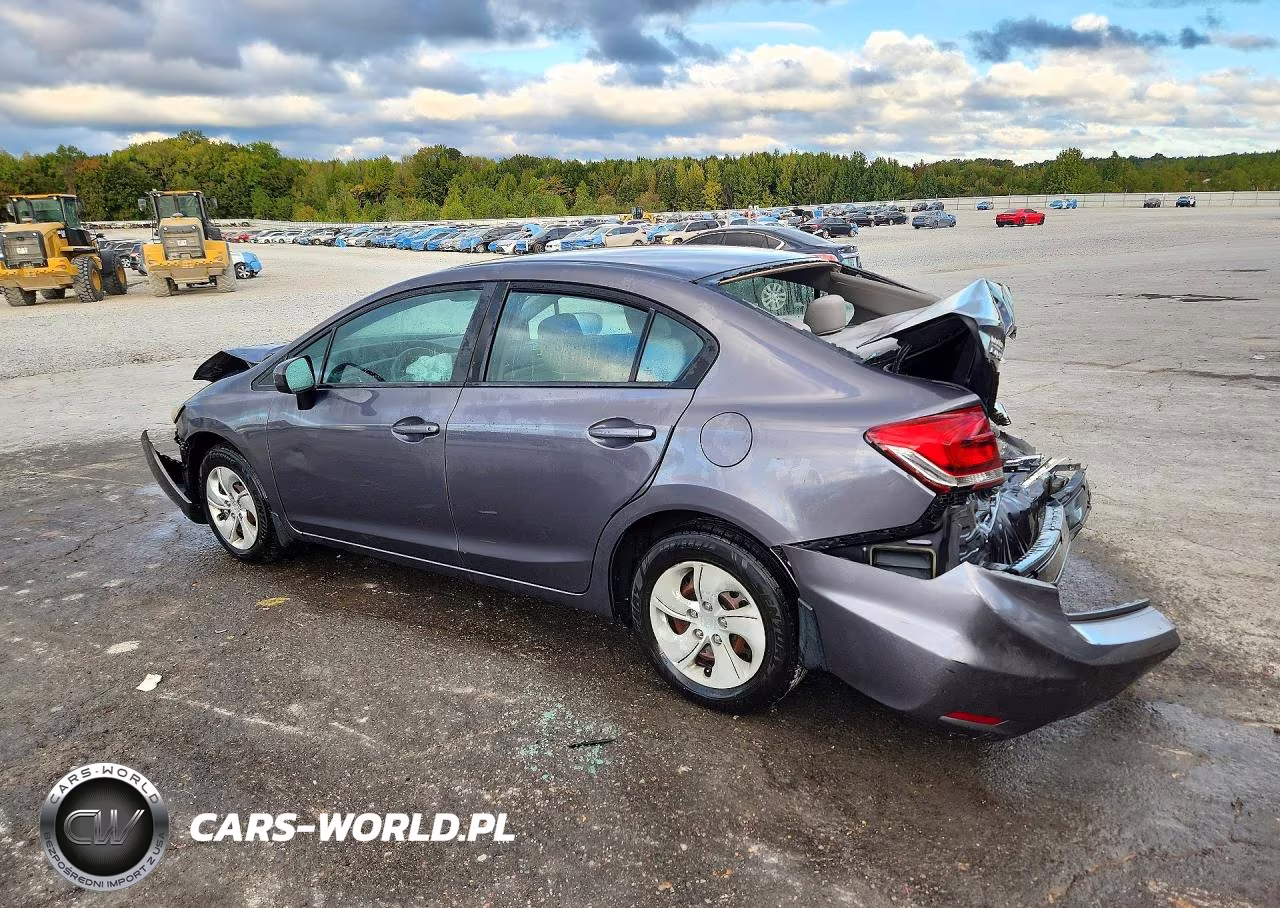 2015 Honda Civic Lx VIN:19XFB2F57FE704960 - 2