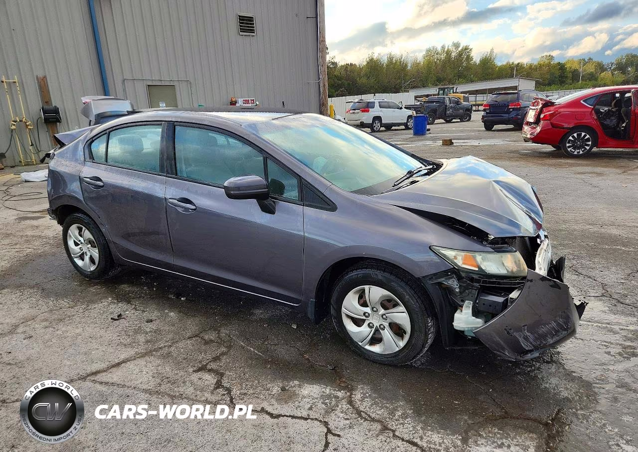 2015 Honda Civic Lx VIN:19XFB2F57FE704960 - 4