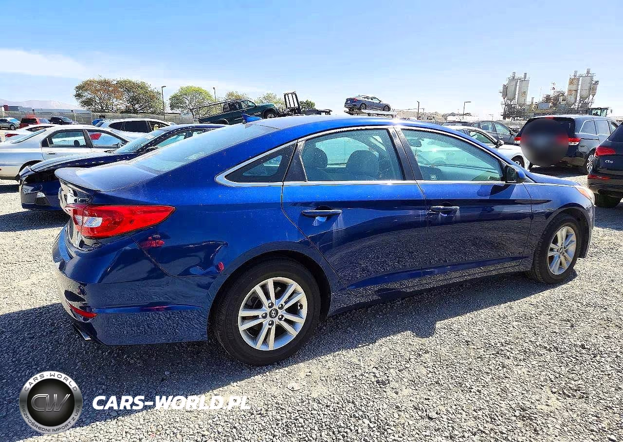 2017 Hyundai Sonata Se VIN:5NPE24AF6HH574689 - 3