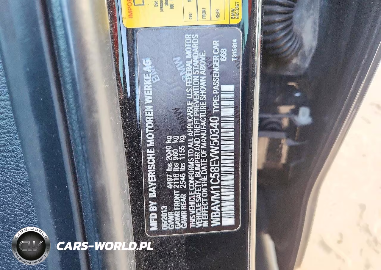 2014 BMW X1 Sdrive28I VIN:WBAVM1C58EVW50340 - 13