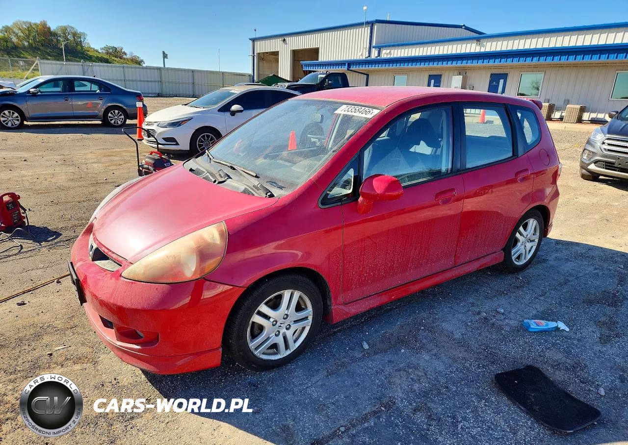 2008 Honda Fit Sport VIN:JHMGD38618S024979 - 1