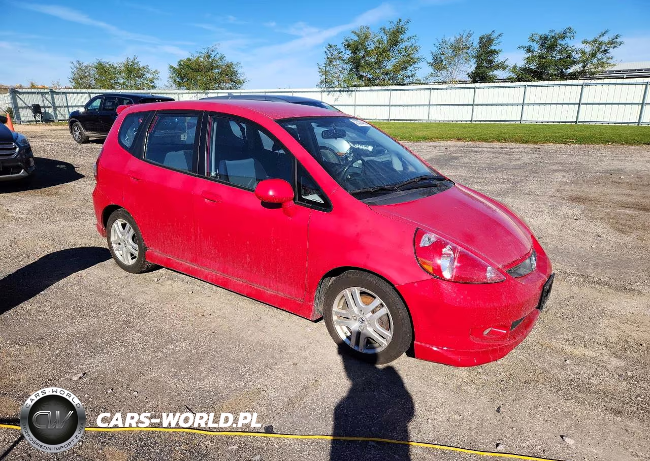 2008 Honda Fit Sport VIN:JHMGD38618S024979 - 4