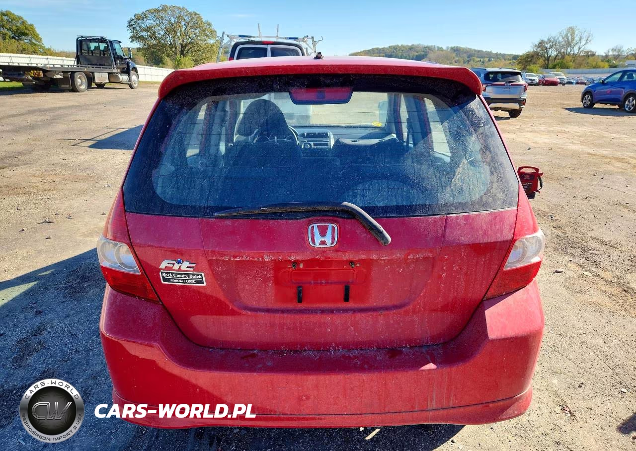 2008 Honda Fit Sport VIN:JHMGD38618S024979 - 6