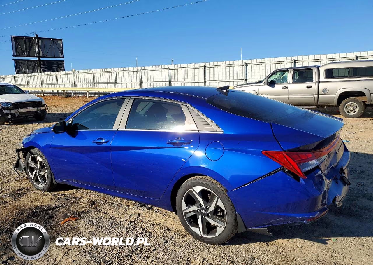 2022 Hyundai Elantra Sel VIN:KMHLN4AG2NU317968 - 2
