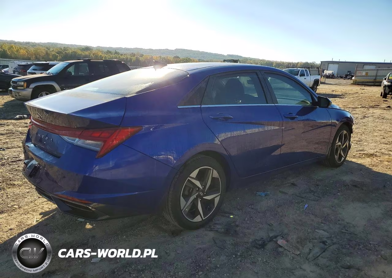 2022 Hyundai Elantra Sel VIN:KMHLN4AG2NU317968 - 3