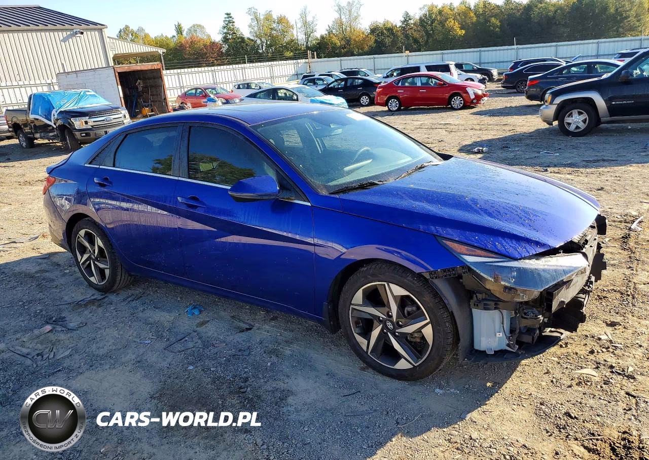 2022 Hyundai Elantra Sel VIN:KMHLN4AG2NU317968 - 4