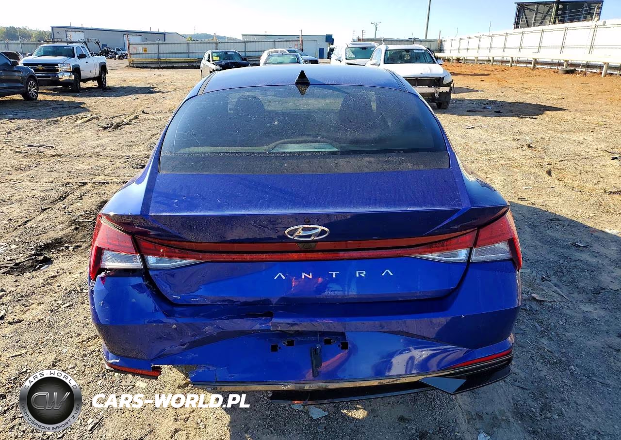 2022 Hyundai Elantra Sel VIN:KMHLN4AG2NU317968 - 6