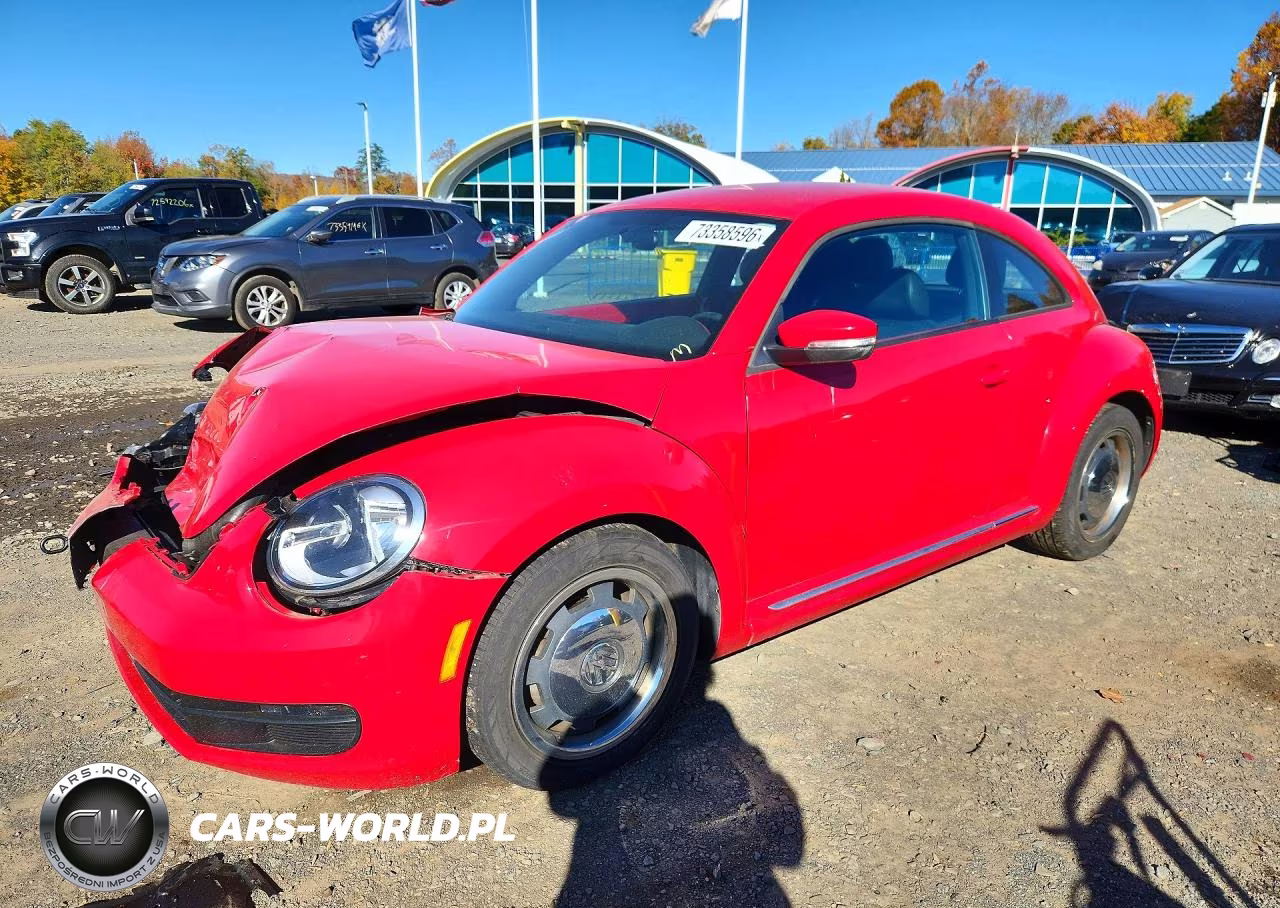 2012 Volkswagen Beetle VIN:3VWJP7AT9CM611757 - 1