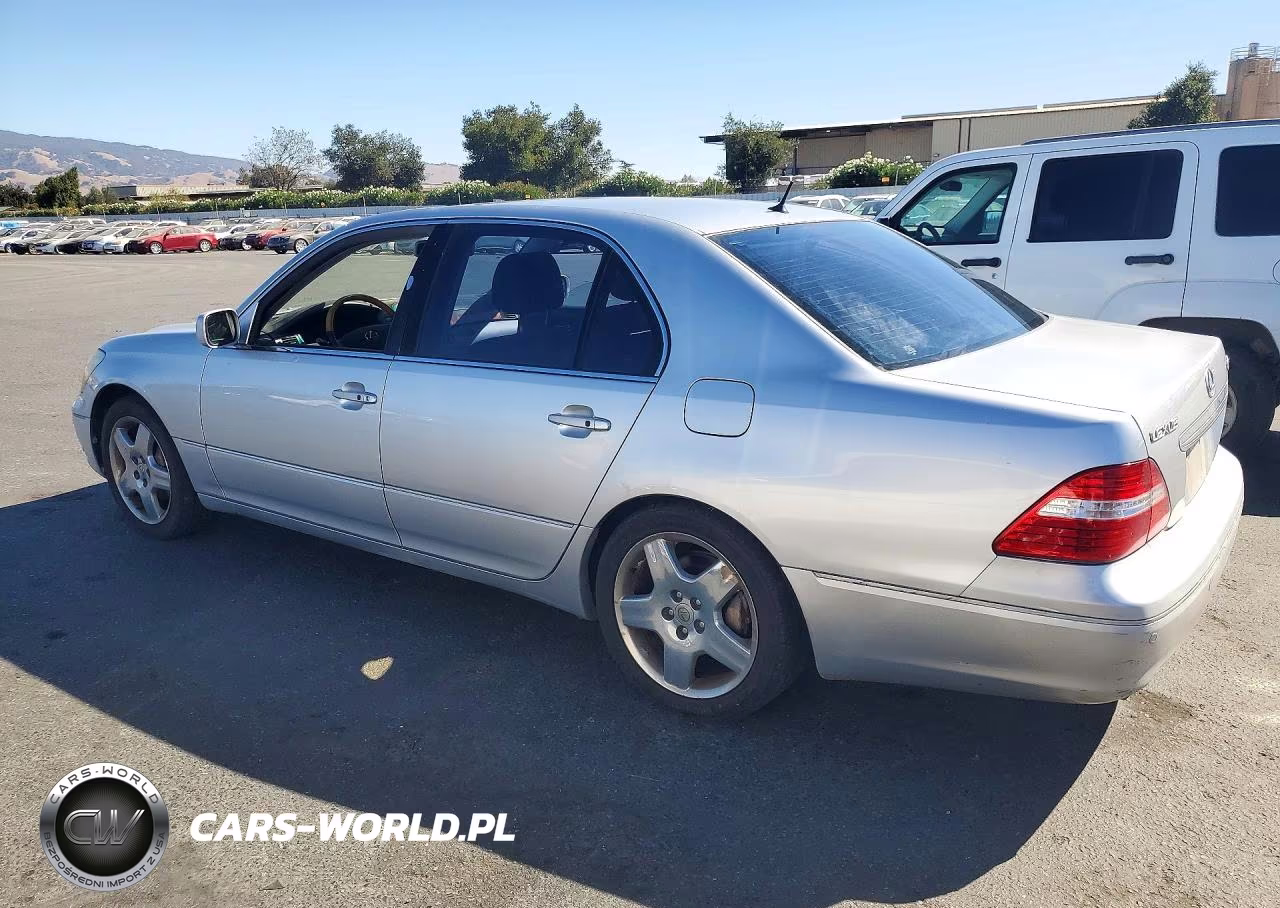 2004 Lexus Ls 430 VIN:JTHBN36F440132125 - 2