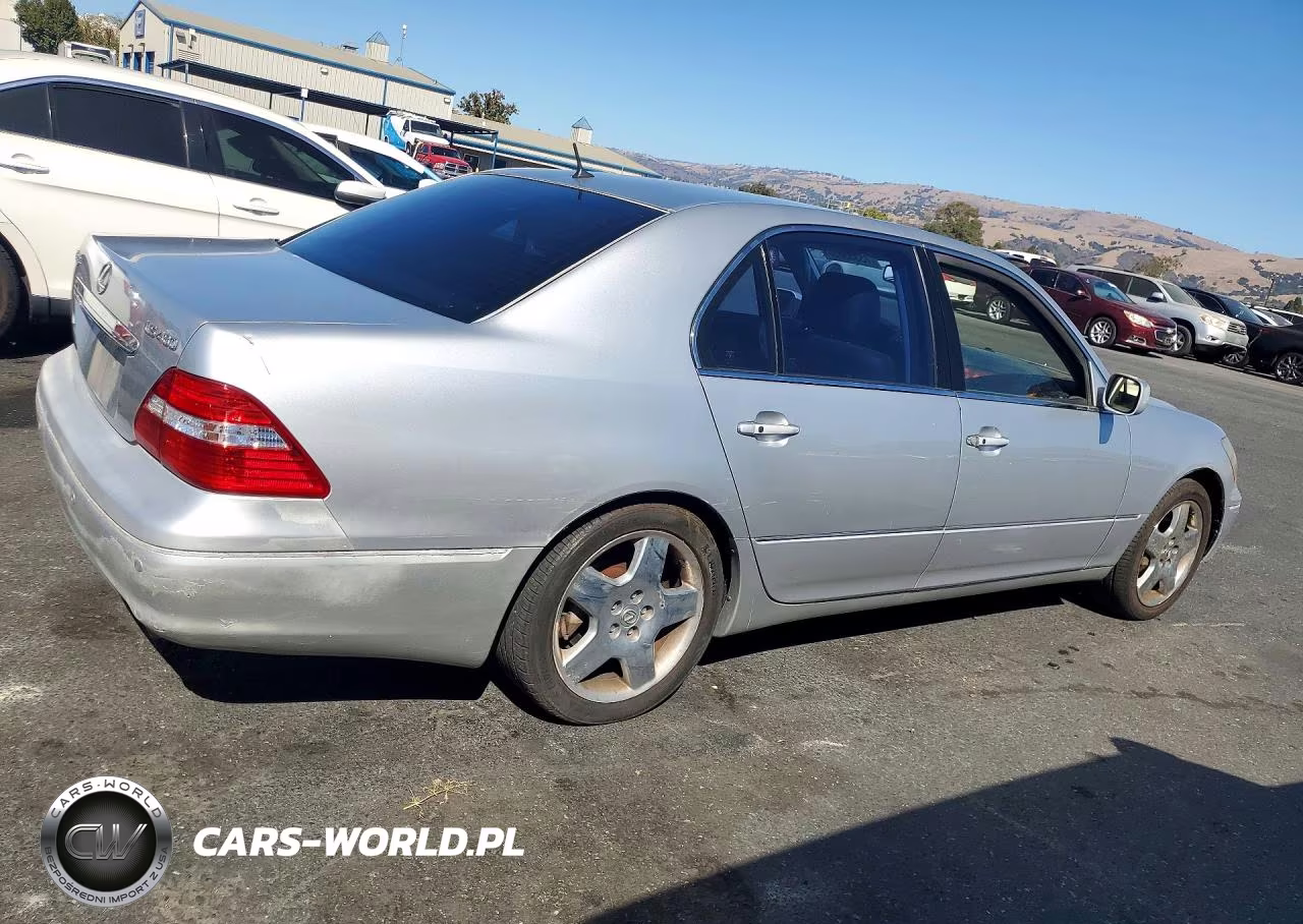 2004 Lexus Ls 430 VIN:JTHBN36F440132125 - 3