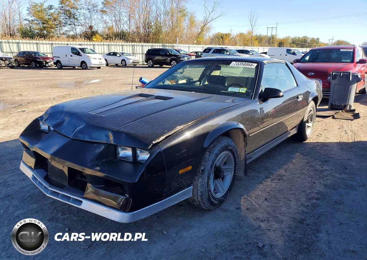 1984 Chevrolet Camaro VIN:1G1AP87G0EN196428 - 1