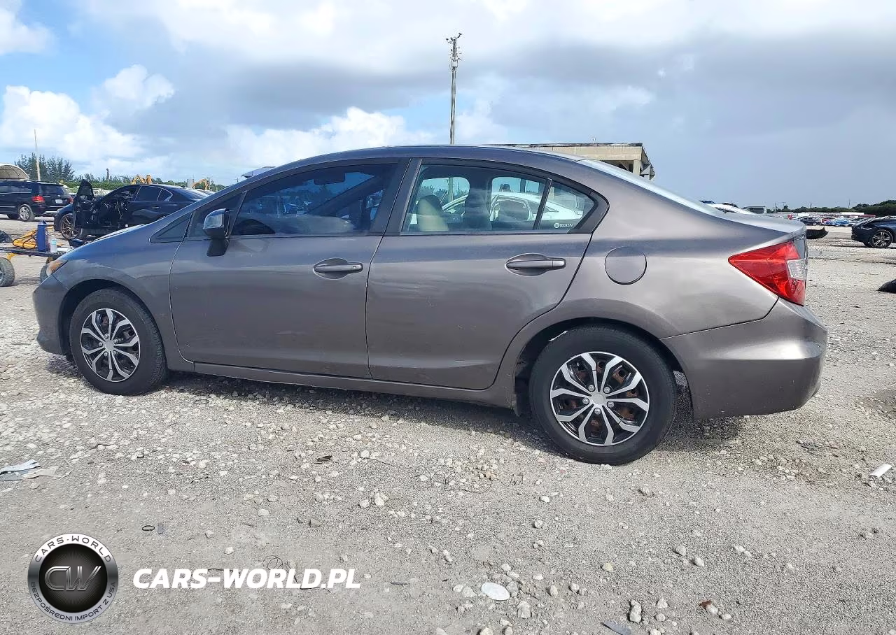 2012 Honda Civic Lx VIN:19XFB2F56CE082959 - 2