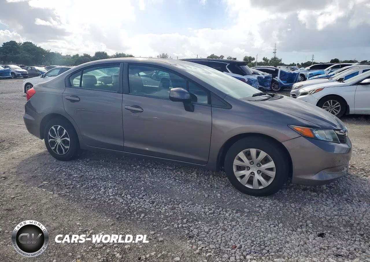 2012 Honda Civic Lx VIN:19XFB2F56CE082959 - 4