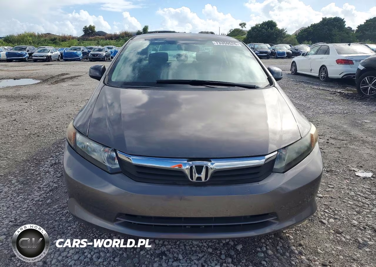 2012 Honda Civic Lx VIN:19XFB2F56CE082959 - 5