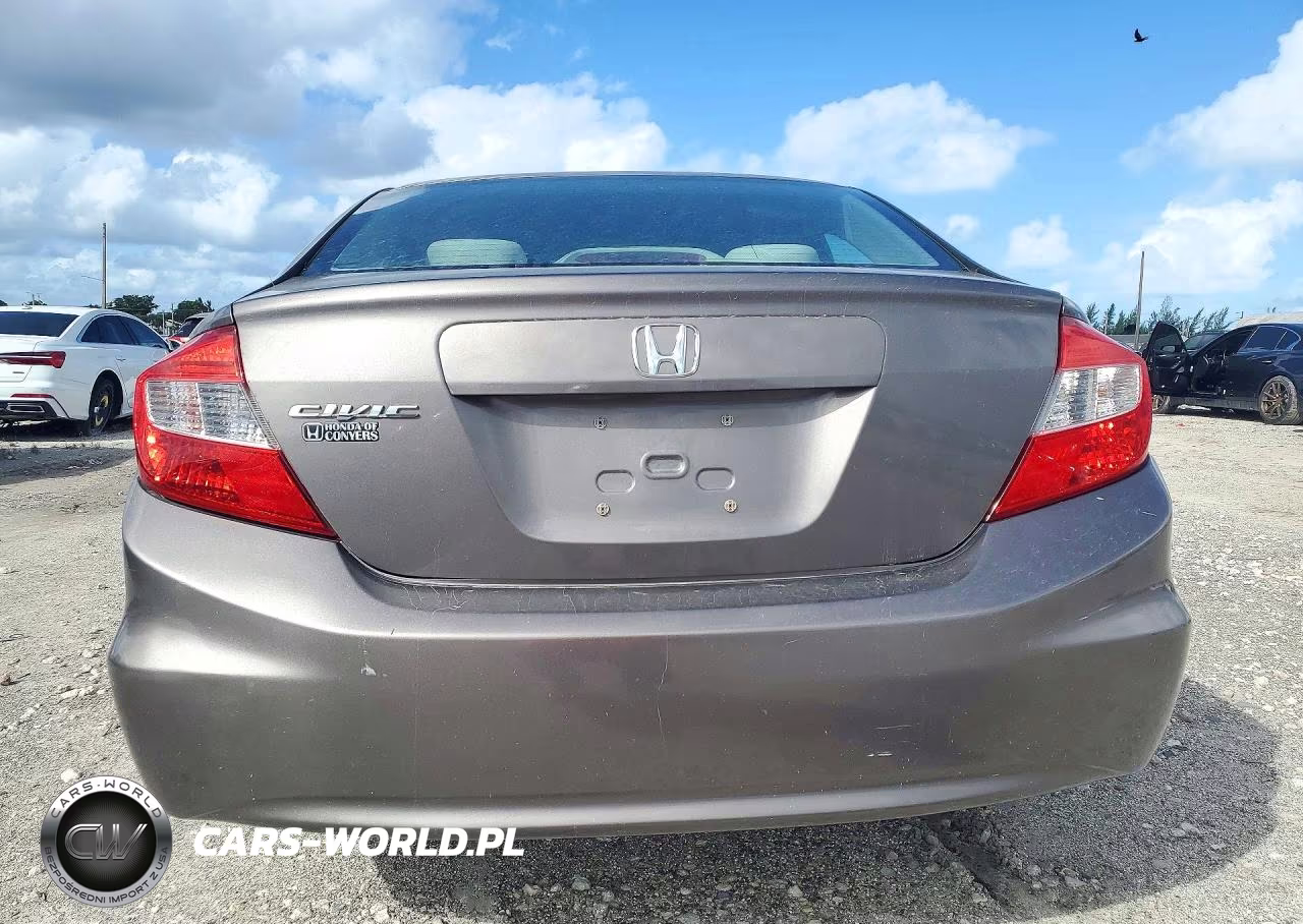 2012 Honda Civic Lx VIN:19XFB2F56CE082959 - 6