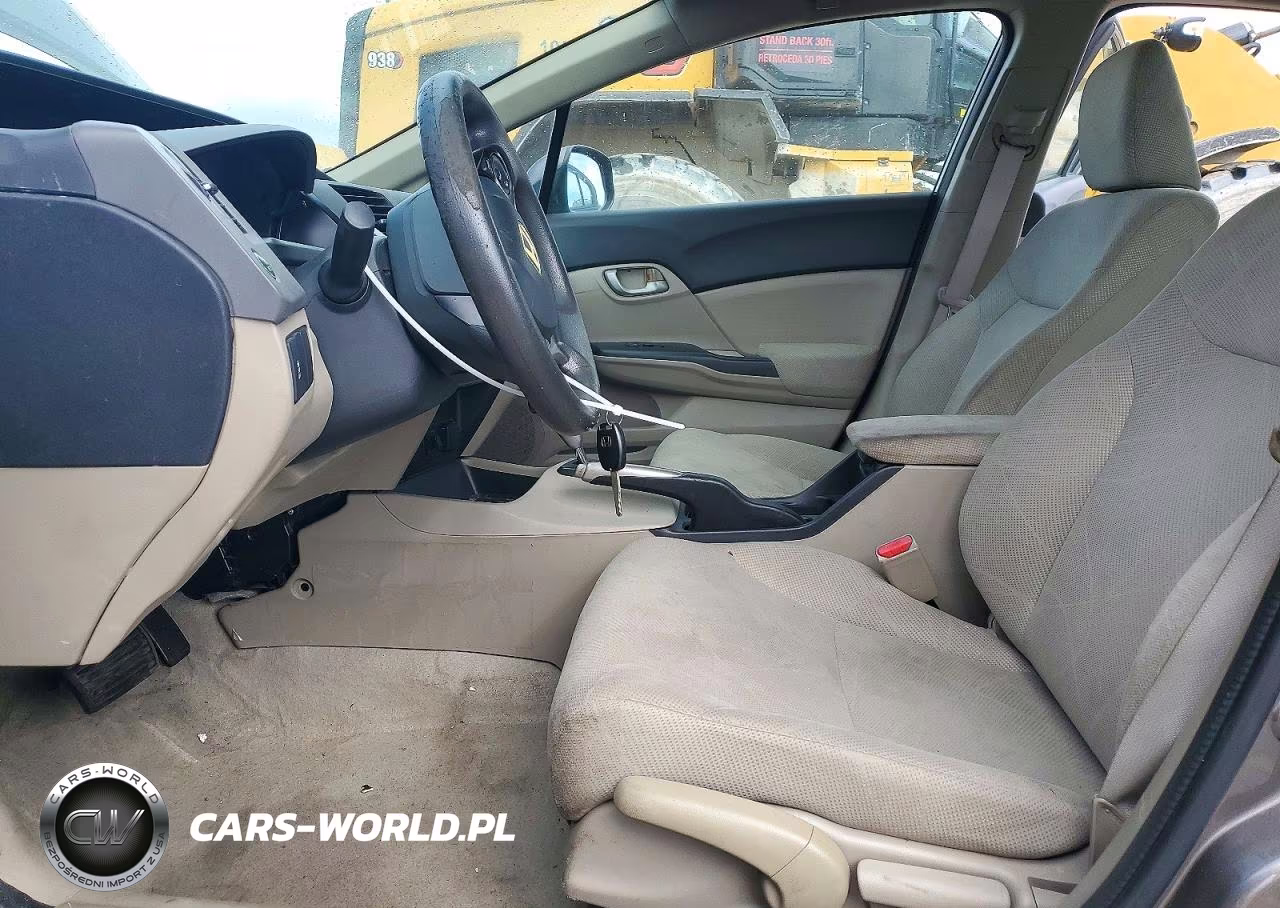 2012 Honda Civic Lx VIN:19XFB2F56CE082959 - 7
