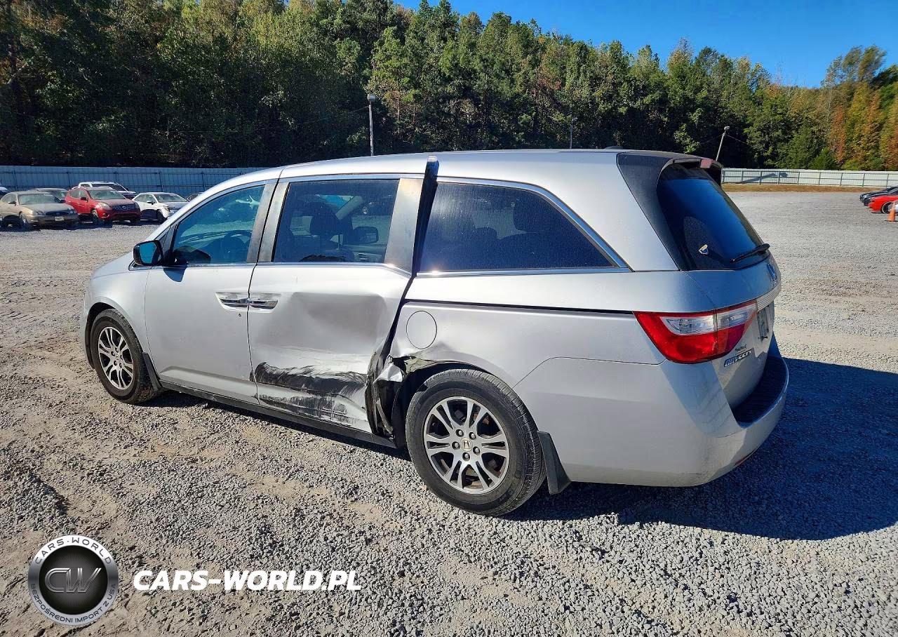 2013 Honda Odyssey Exl VIN:5FNRL5H63DB052721 - 2
