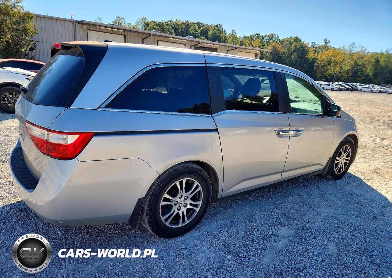 2013 Honda Odyssey Exl VIN:5FNRL5H63DB052721 - 3