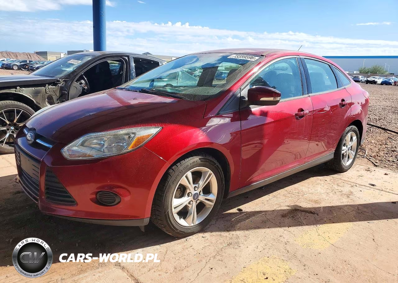 2013 Ford Focus Se VIN:1FADP3F21DL353641 - 1