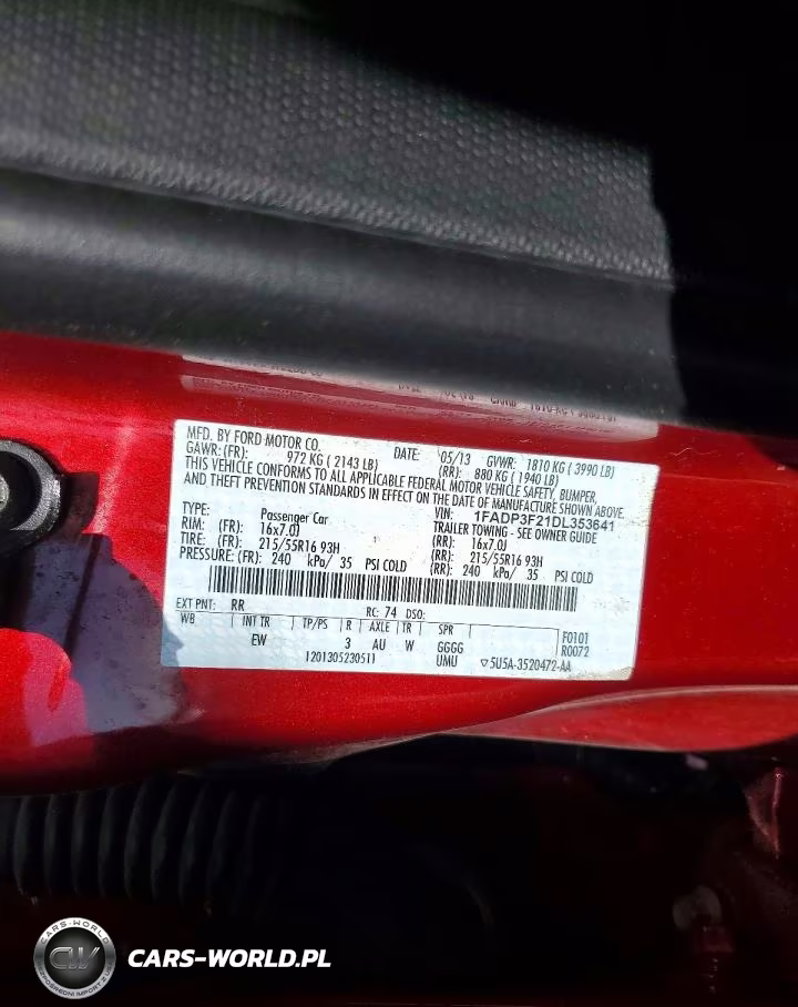2013 Ford Focus Se VIN:1FADP3F21DL353641 - 12