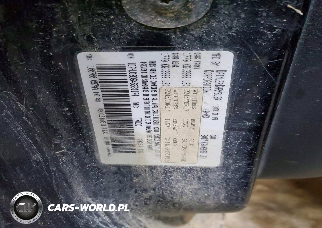 2004 Dodge Ram 1500 St VIN:1D7HU18D64S531174 - 12