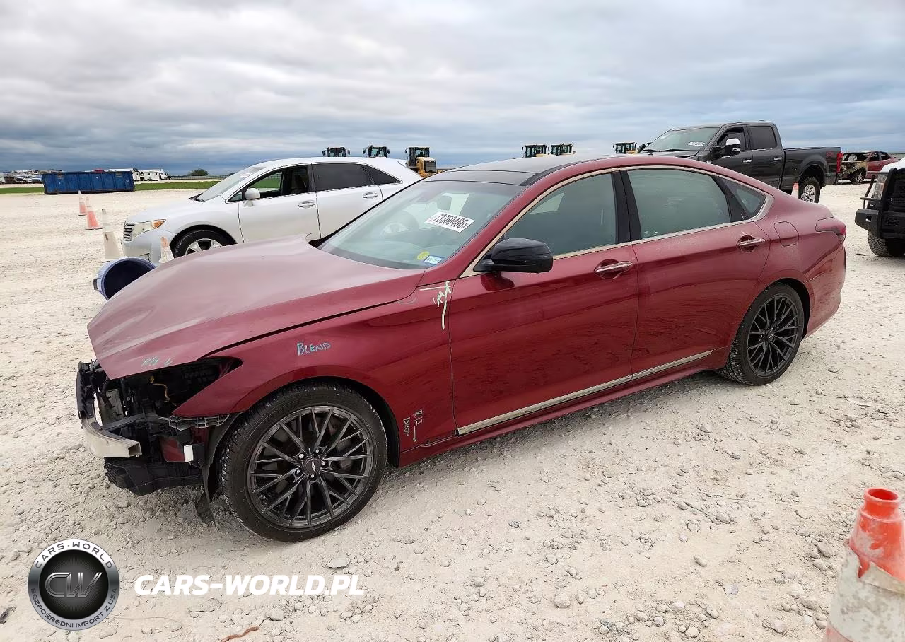 2018 Genesis G80 Sport VIN:KMHGN4JB5JU218738 - 1
