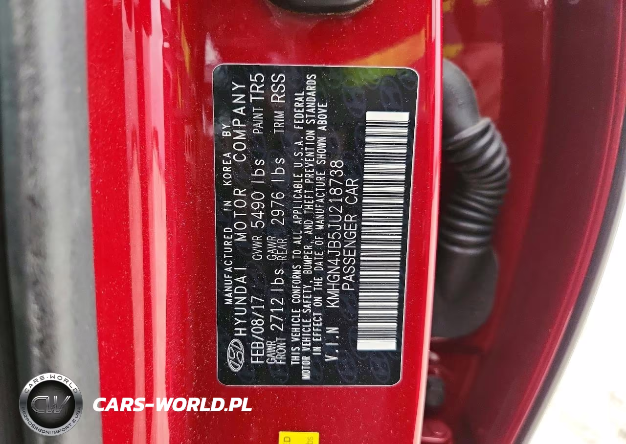2018 Genesis G80 Sport VIN:KMHGN4JB5JU218738 - 13