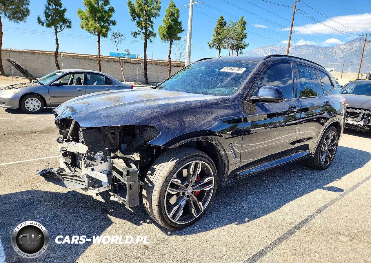 2021 BMW X3 xDrivem40I VIN:5UXTY9C03M9F55596 - 1