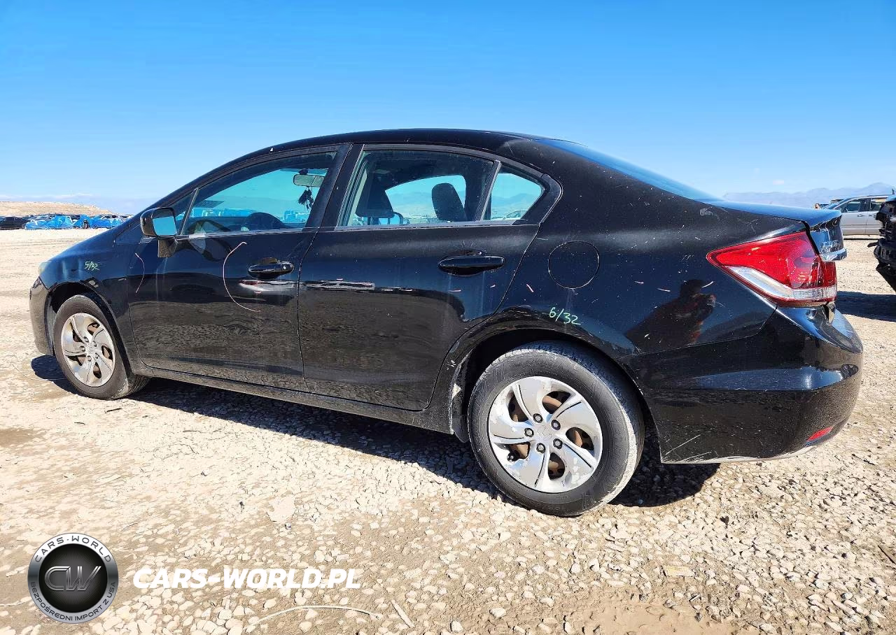 2014 Honda Civic Lx VIN:2HGFB2E5XEH532719 - 2