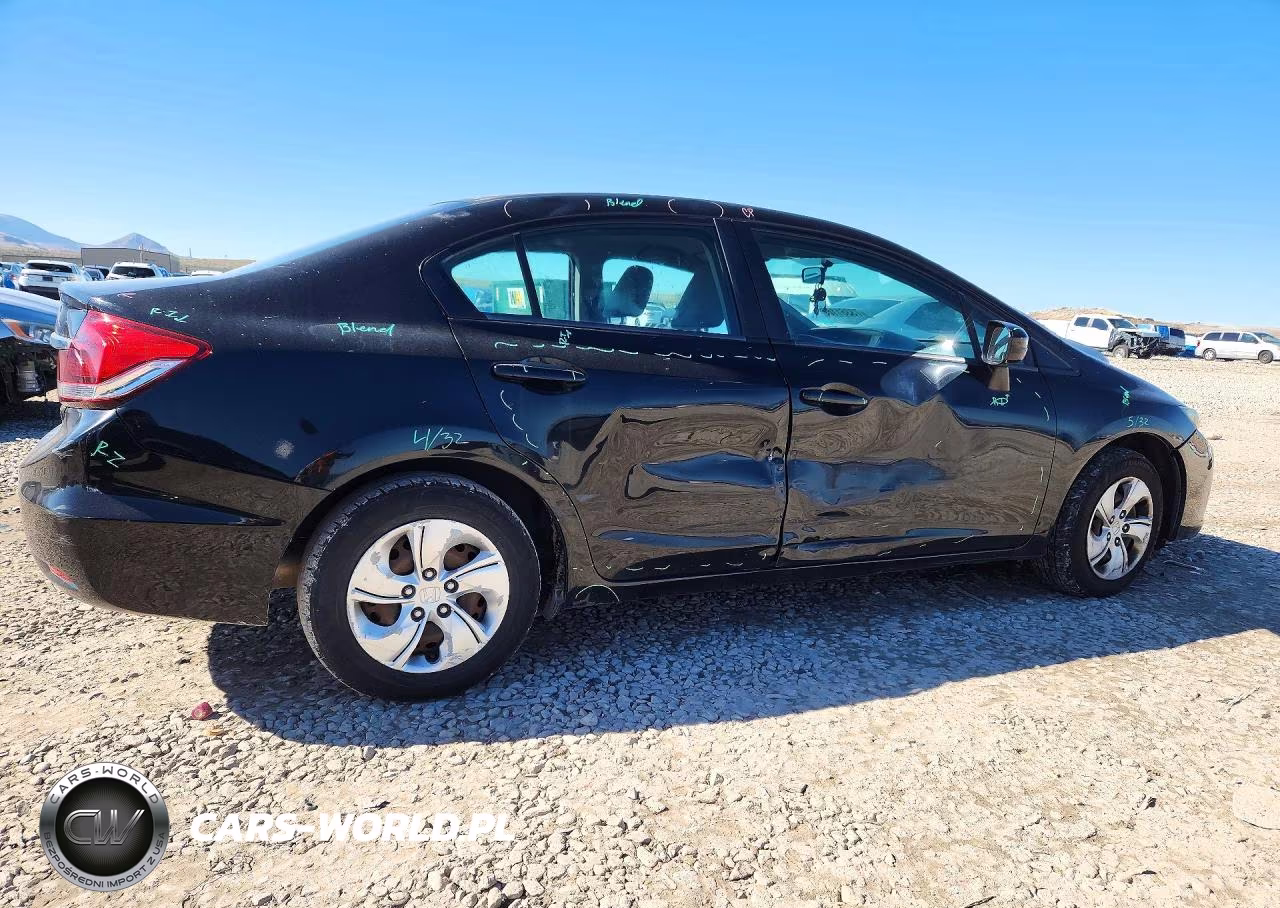 2014 Honda Civic Lx VIN:2HGFB2E5XEH532719 - 3