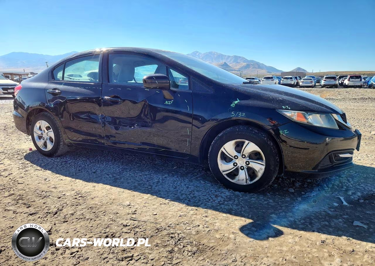 2014 Honda Civic Lx VIN:2HGFB2E5XEH532719 - 4