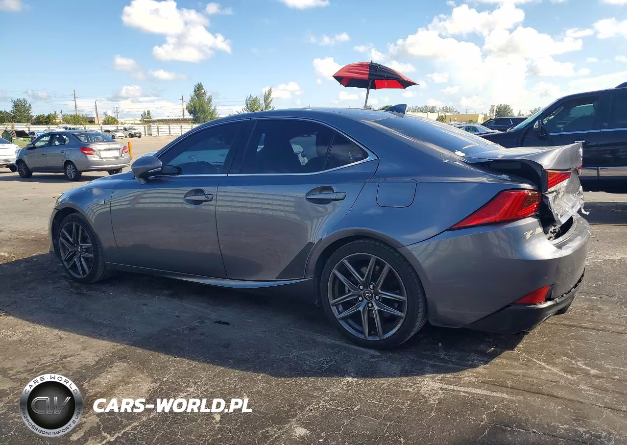 2017 Lexus Is 200T VIN:JTHBA1D27H5055081 - 2