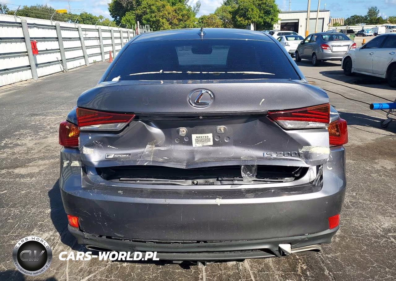 2017 Lexus Is 200T VIN:JTHBA1D27H5055081 - 6