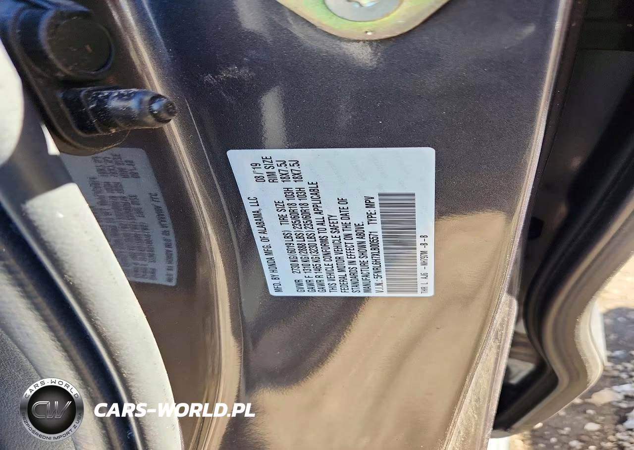 2020 Honda Odyssey Exl VIN:5FNRL6H7XLB005571 - 13