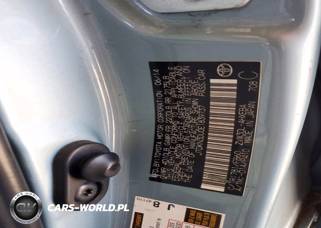 2014 Toyota Prius Three VIN:JTDKN3DU0E1839737 - 12