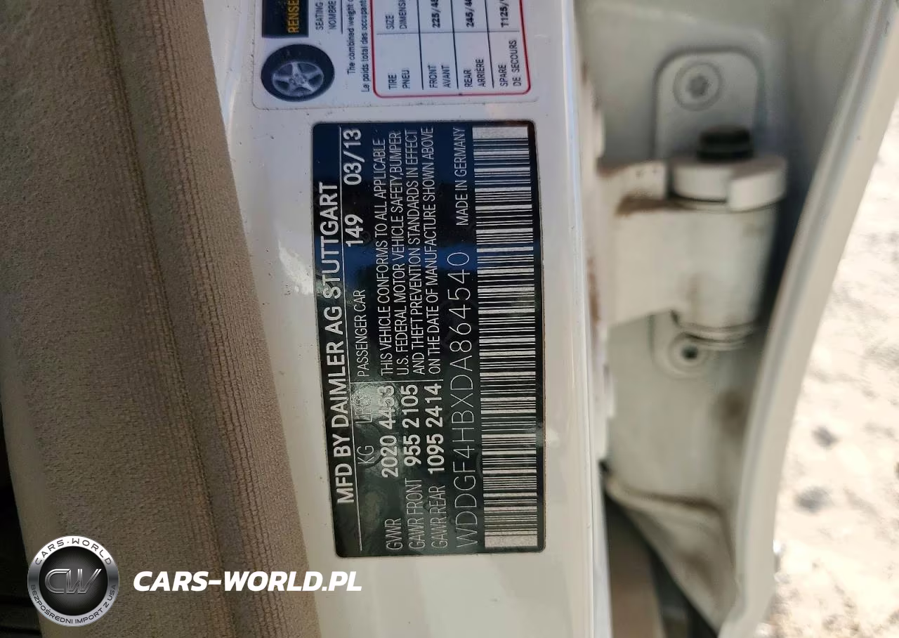 2013 Mercedes-Benz C 250 VIN:WDDGF4HBXDA864540 - 12