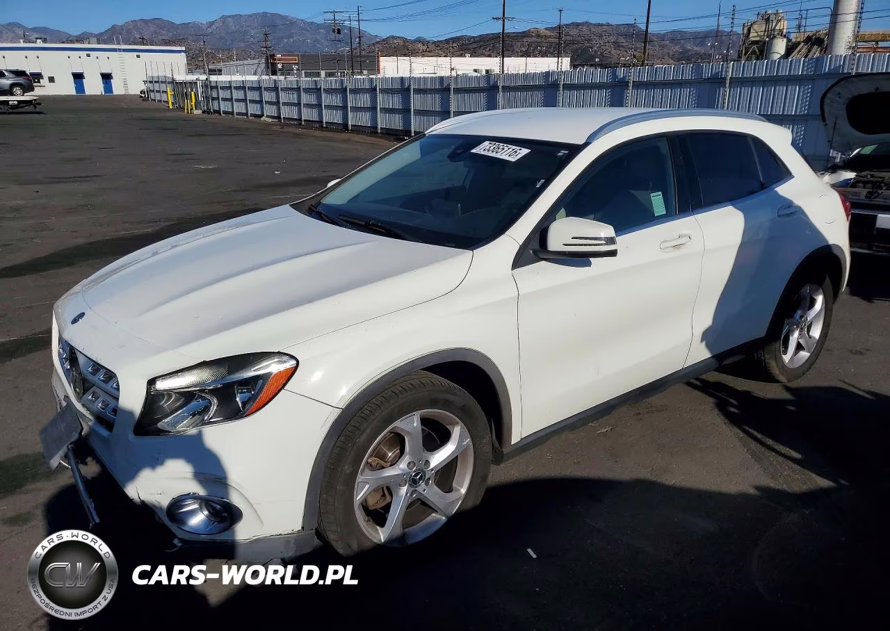 2018 Mercedes-Benz Gla 250 VIN:WDCTG4EB9JJ403202 - 1